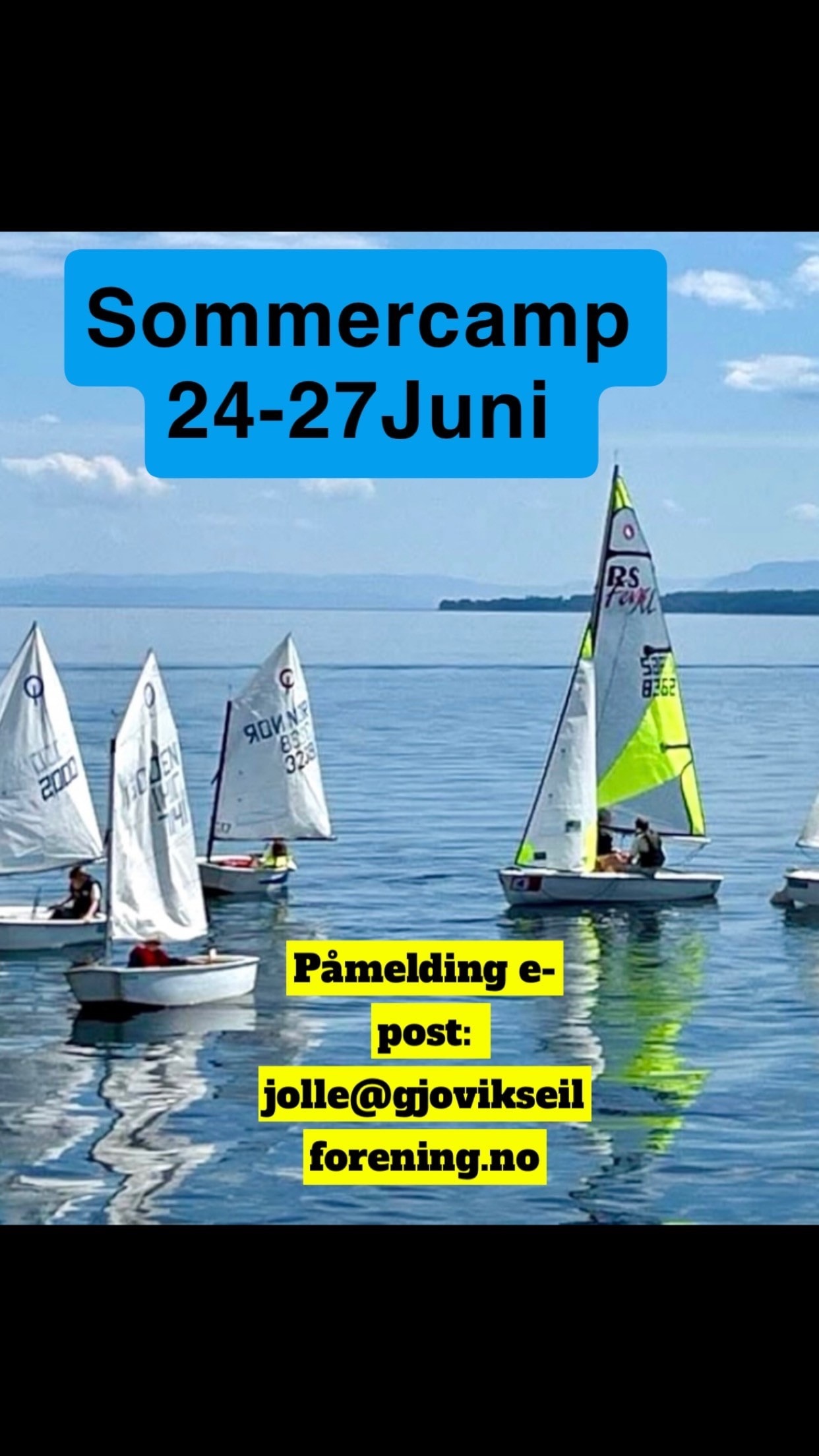 Påmelding Sommercamp 2025 og Frivillig dagen Gjövik Gård
